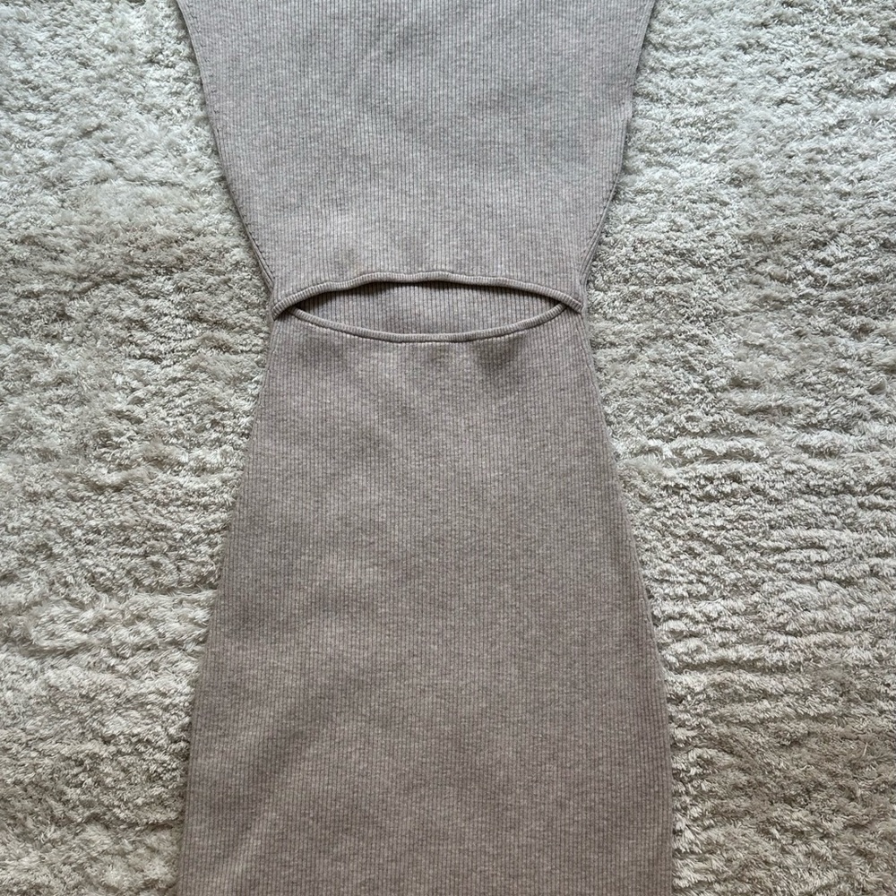 Aritzia Cut-Out Knit Mini Dress - Picture 3 of 5